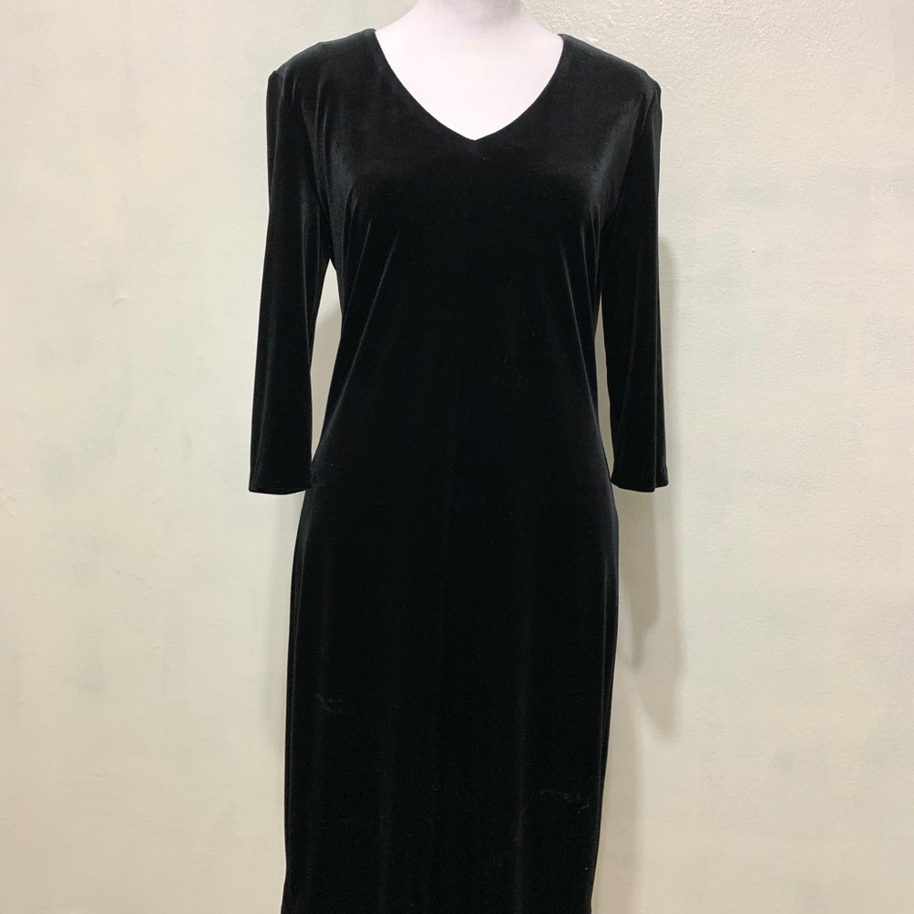 🛍 Andrea Polizzi Black Casual Dress
